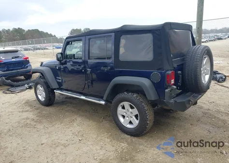 2013 Jeep Wrangler Unlimited Sport from USA, damaged, VIN 1C4BJWDG1DL517702